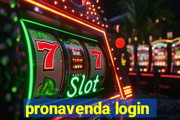 pronavenda login